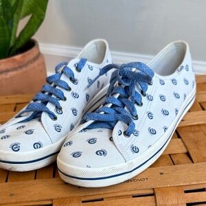 Chicago Cubs Keds Canvas Sneakers Women’s 8.5 MLB Fan Shoes